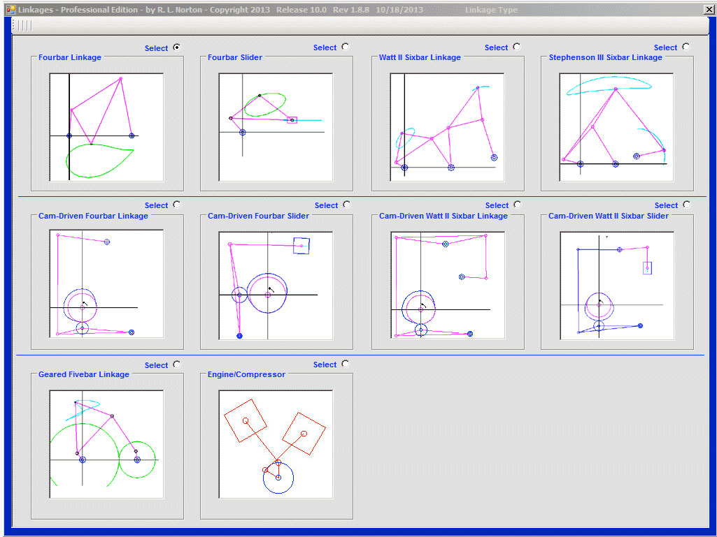 Linkage Design Design of Machinery